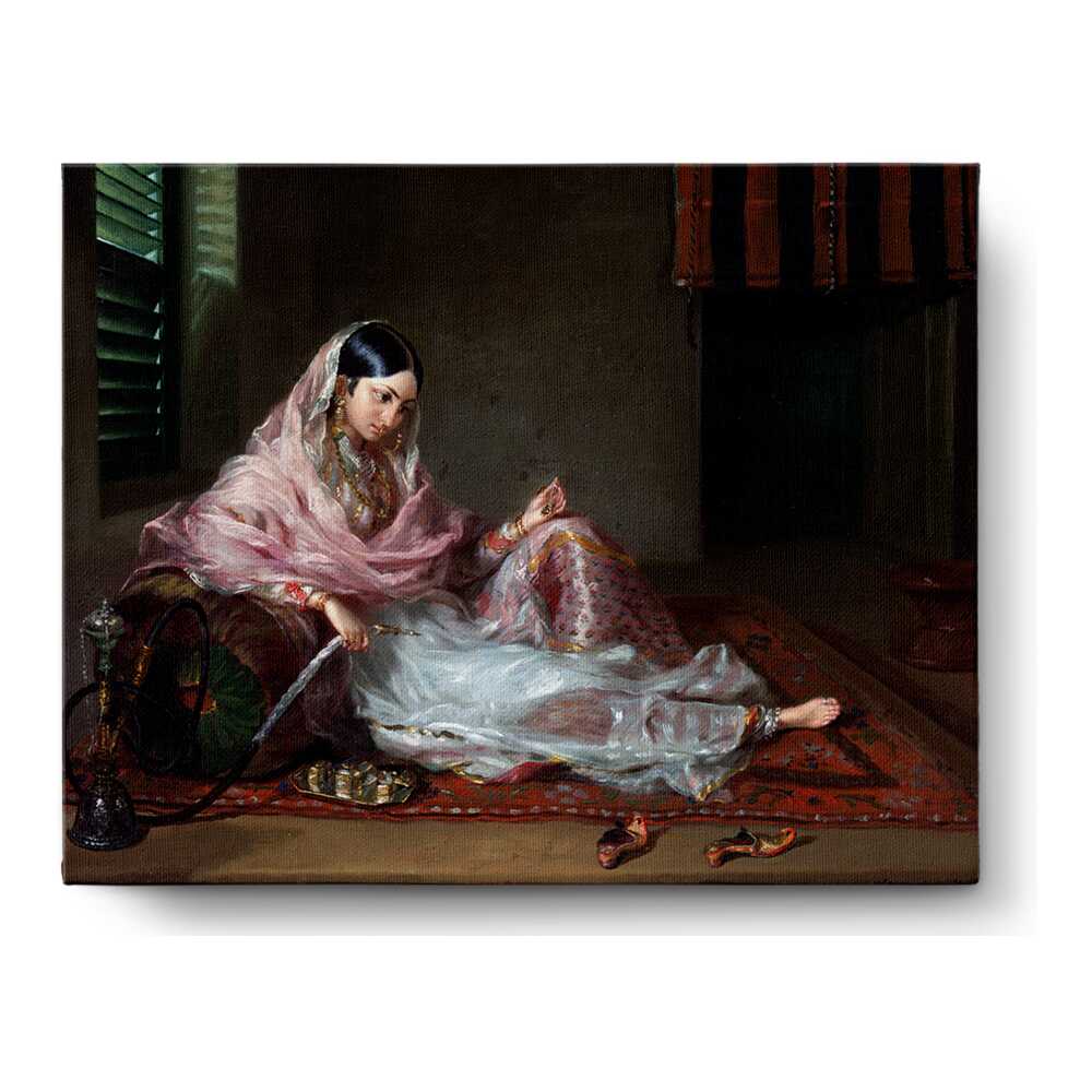 Girl In Muslin Francesco Ren - Wall Canvas