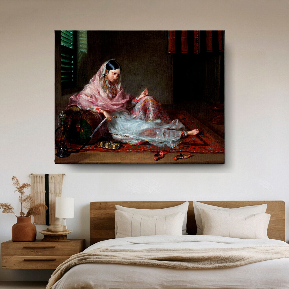 Girl In Muslin Francesco Ren - Wall Canvas