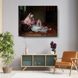 Girl In Muslin Francesco Ren - Wall Canvas