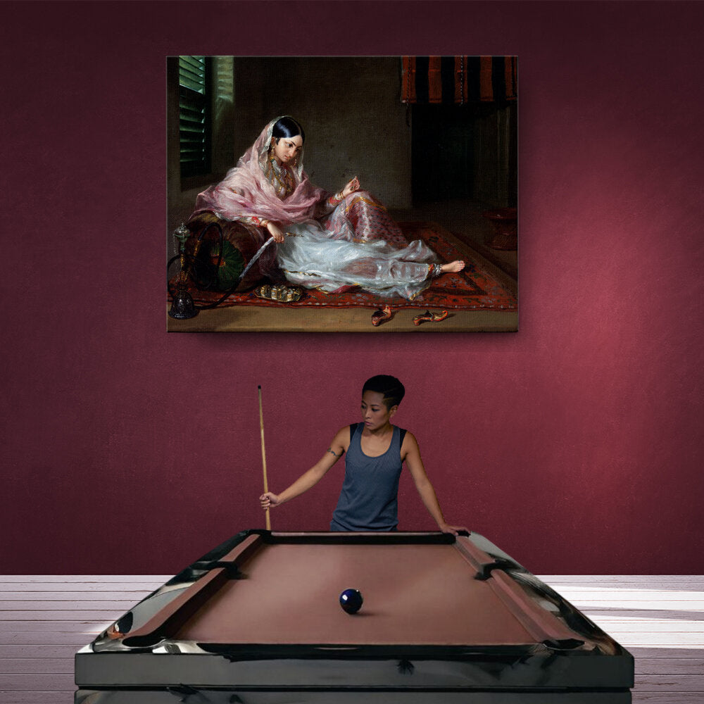 Girl In Muslin Francesco Ren - Wall Canvas