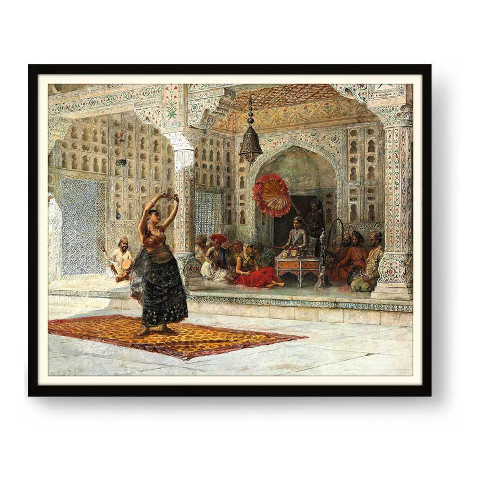 005The Nautch Edwin Weeks - WALL MOUNT FRAME