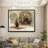 Artist10 - Art - 005The Nautch Edwin Weeks - WALL MOUNT FRAME