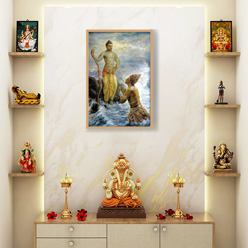 012_Varuna-Rama_RRV - Framed Canvas