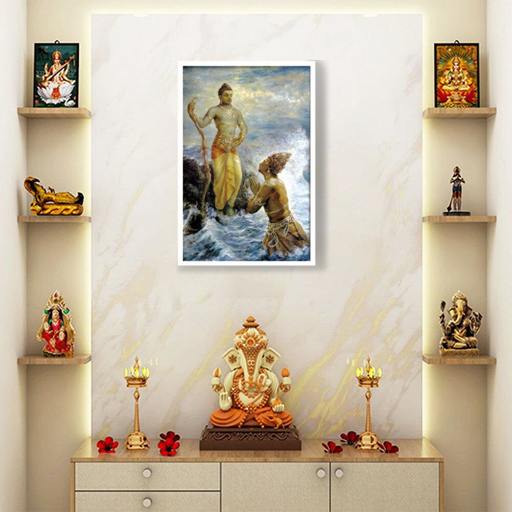 012_Varuna-Rama_RRV - Framed Canvas