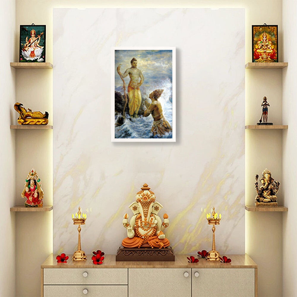 012_Varuna-Rama_RRV - Framed Canvas