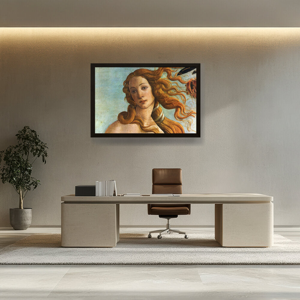 The Birth Of Venus - Framed Canvas