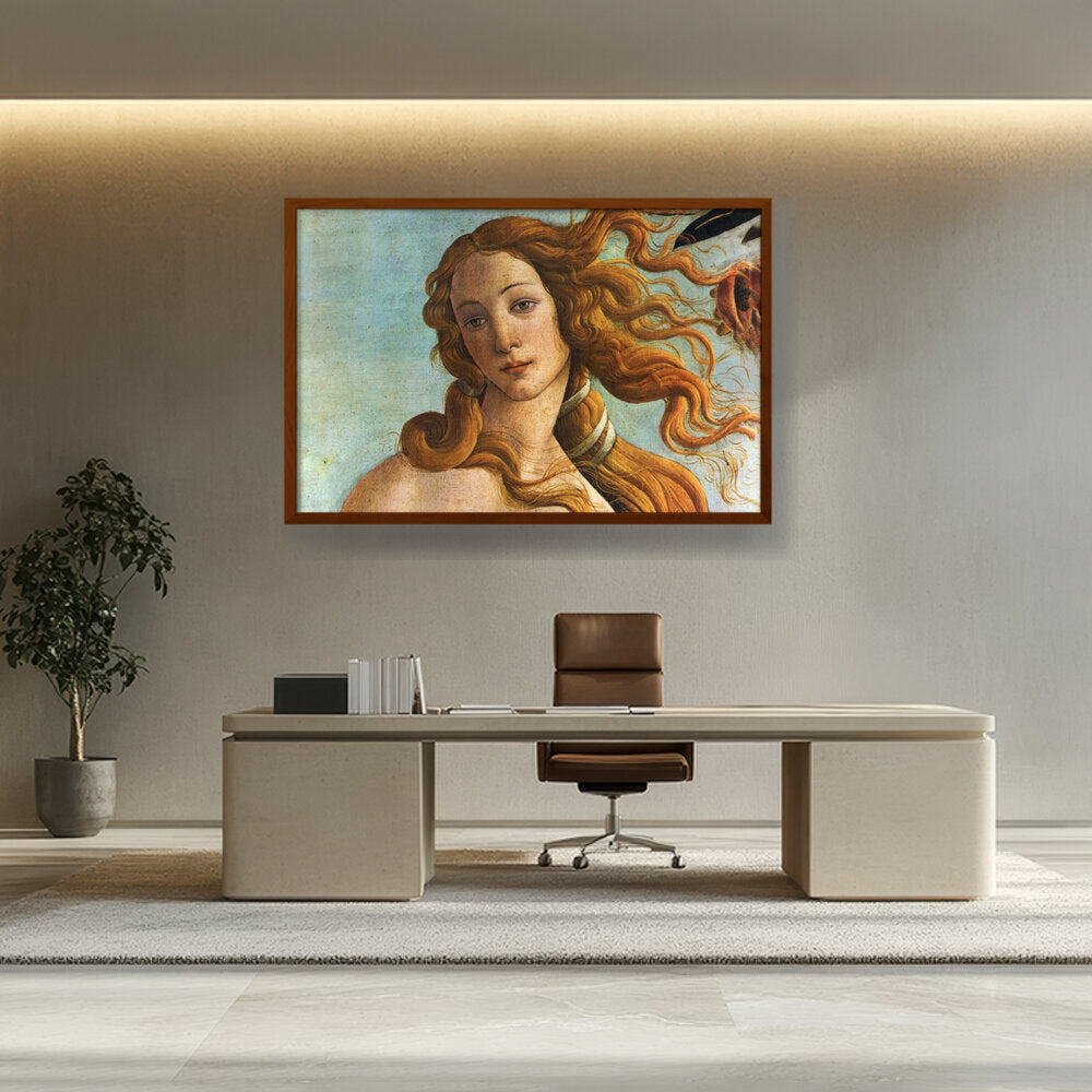 The Birth Of Venus - Framed Canvas