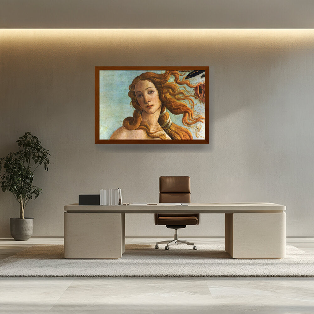 The Birth Of Venus - Framed Canvas
