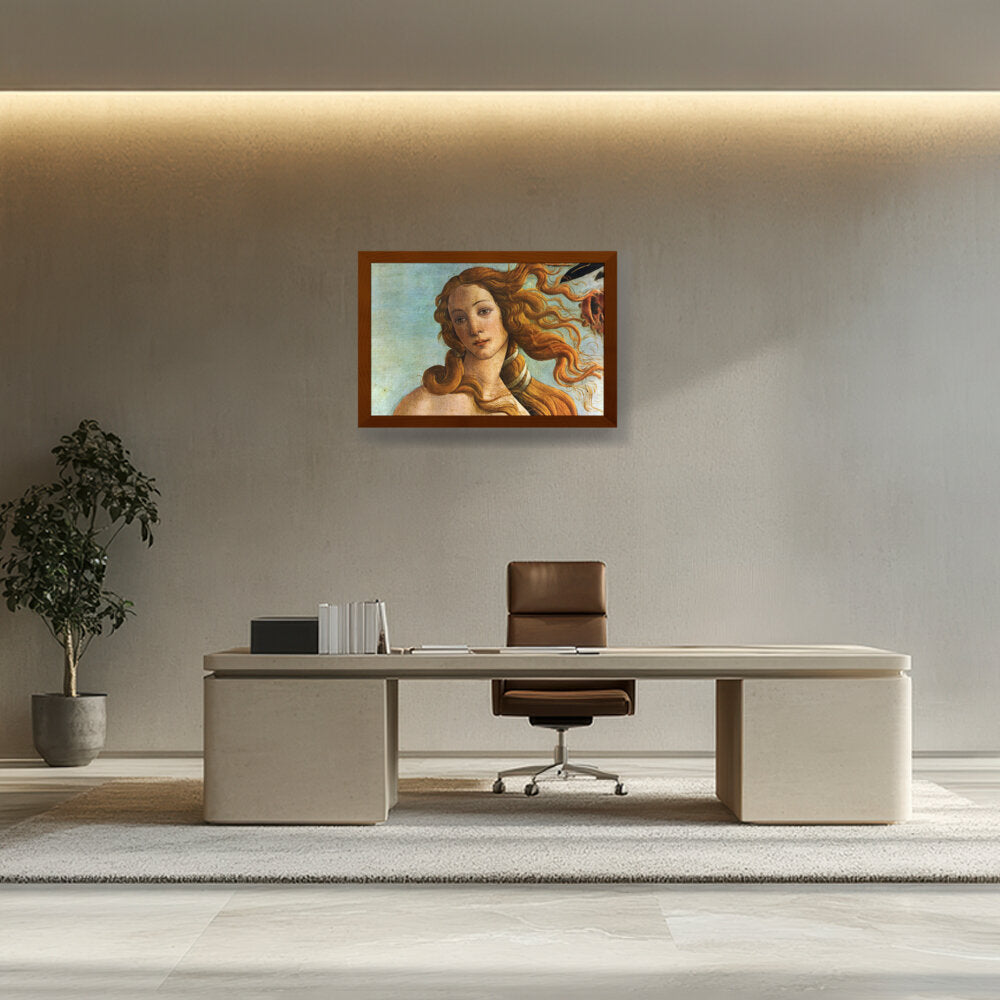 The Birth Of Venus - Framed Canvas