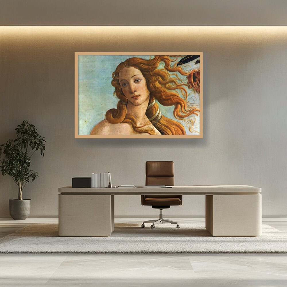 The Birth Of Venus - Framed Canvas