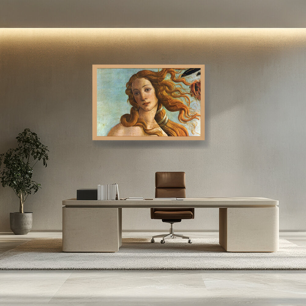 The Birth Of Venus - Framed Canvas