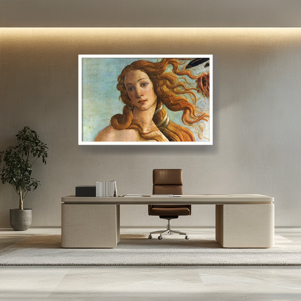 The Birth Of Venus - Framed Canvas