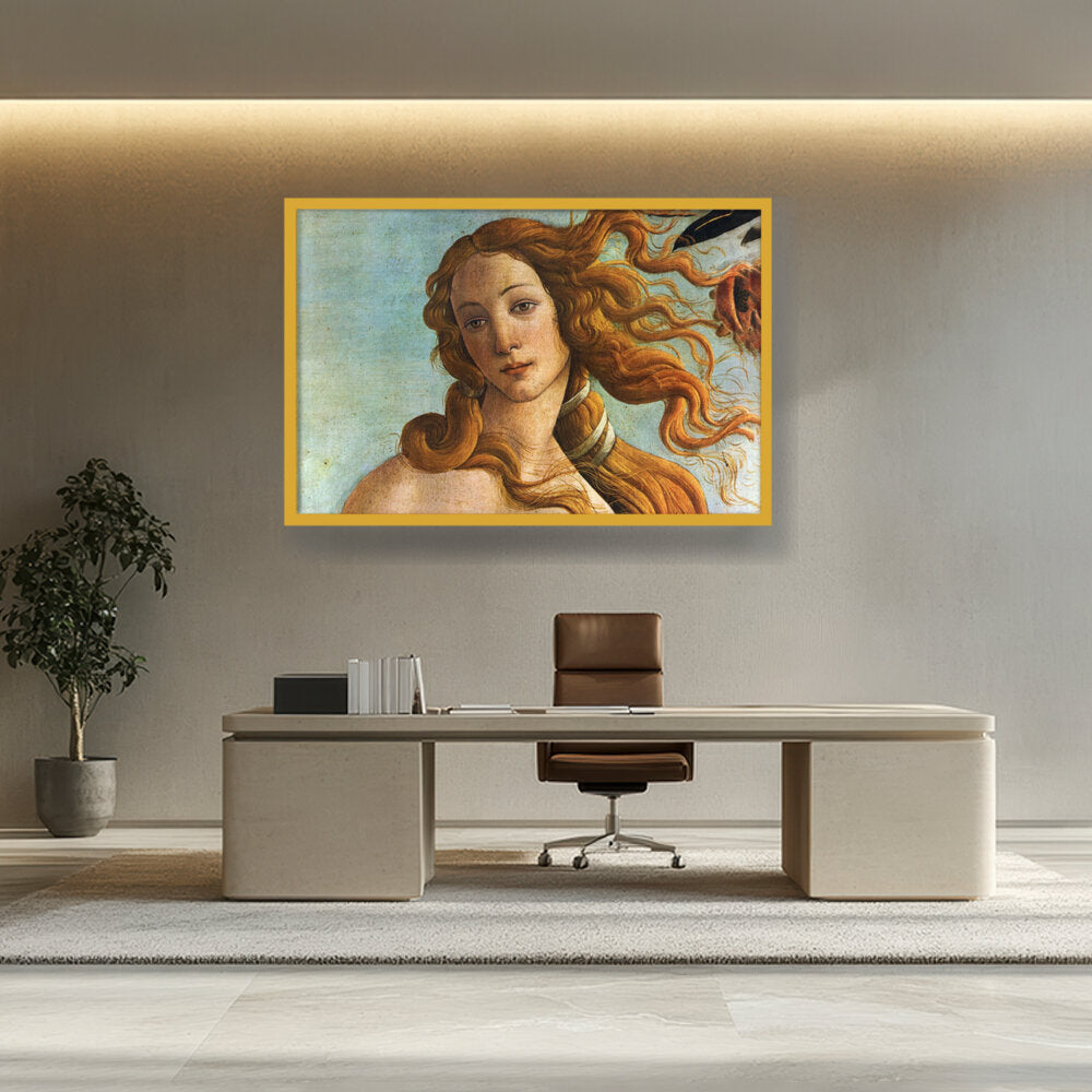 The Birth Of Venus - Framed Canvas