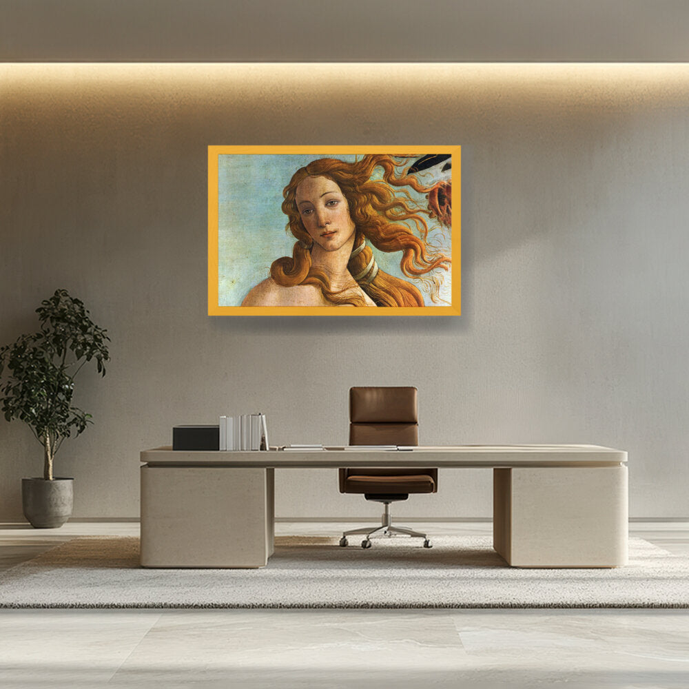 The Birth Of Venus - Framed Canvas