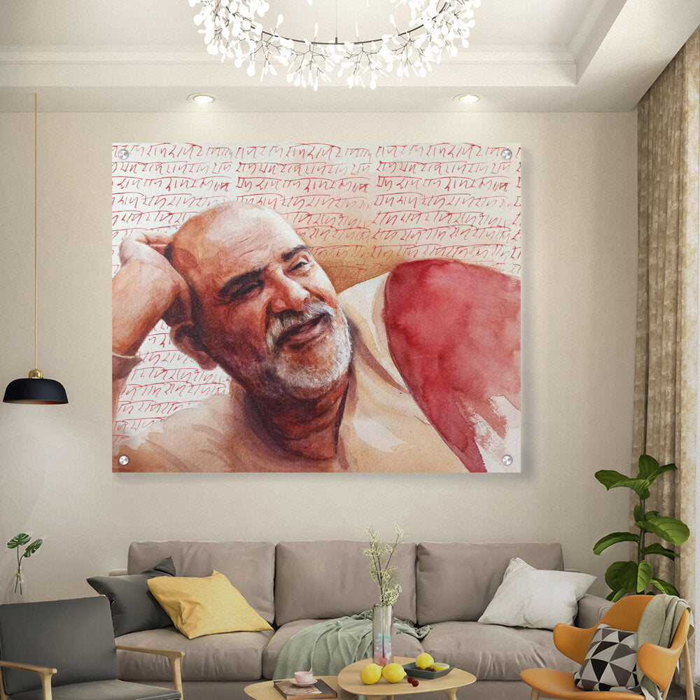 Artist10 - Art - Neem_Karoli_Baba - Acrylic Wall Photo