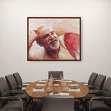 Neem_Karoli_Baba - Framed Canvas