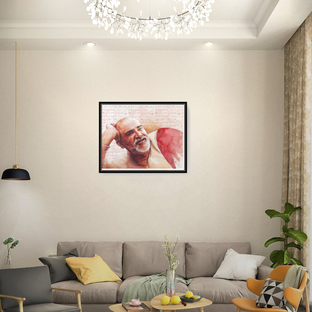 Neem_Karoli_Baba - FLOATING FRAME