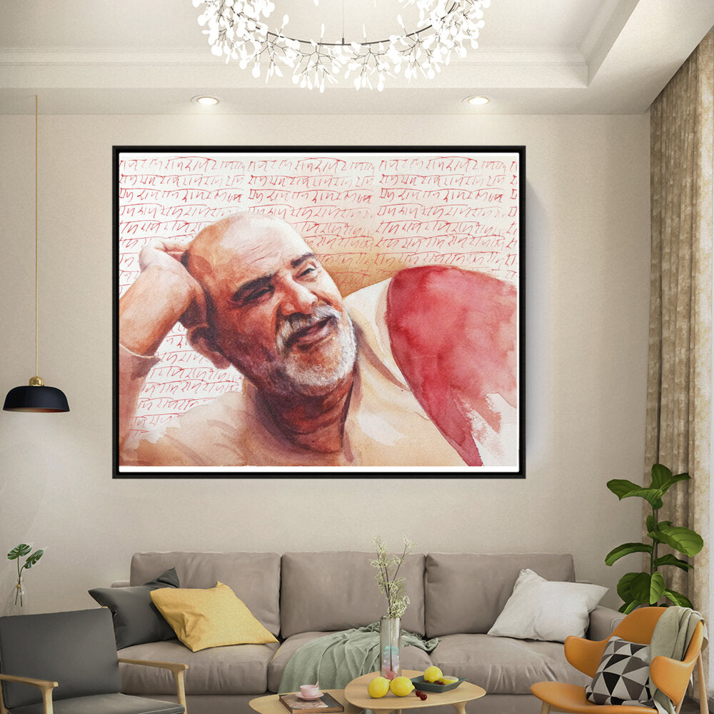 Neem_Karoli_Baba - FLOATING FRAME