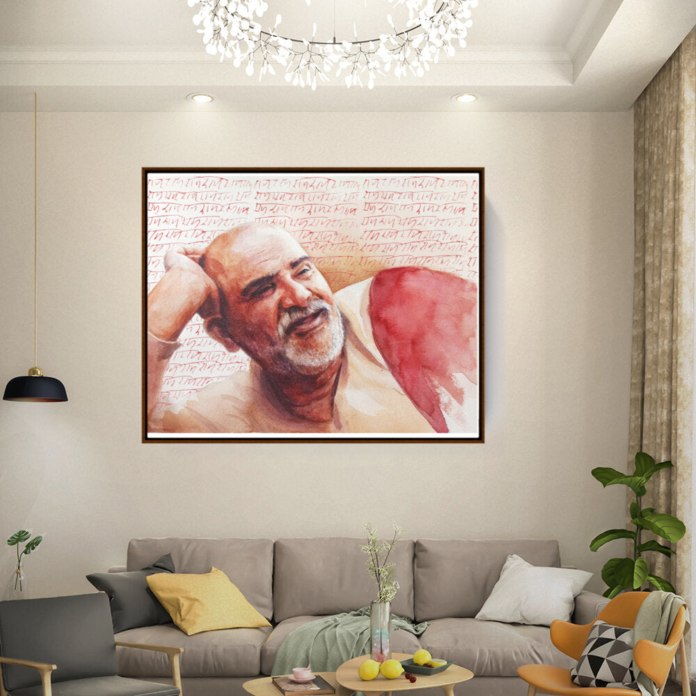 Neem_Karoli_Baba - FLOATING FRAME
