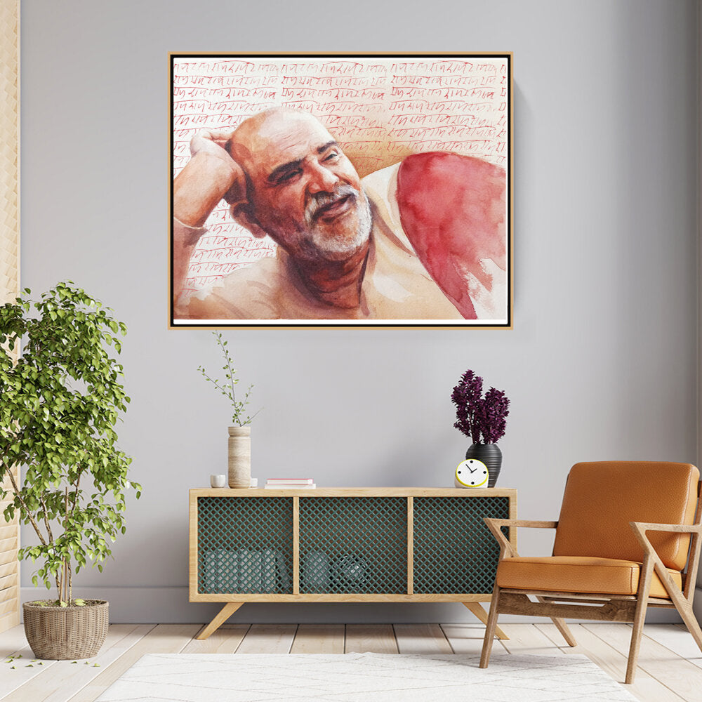 Neem_Karoli_Baba - FLOATING FRAME
