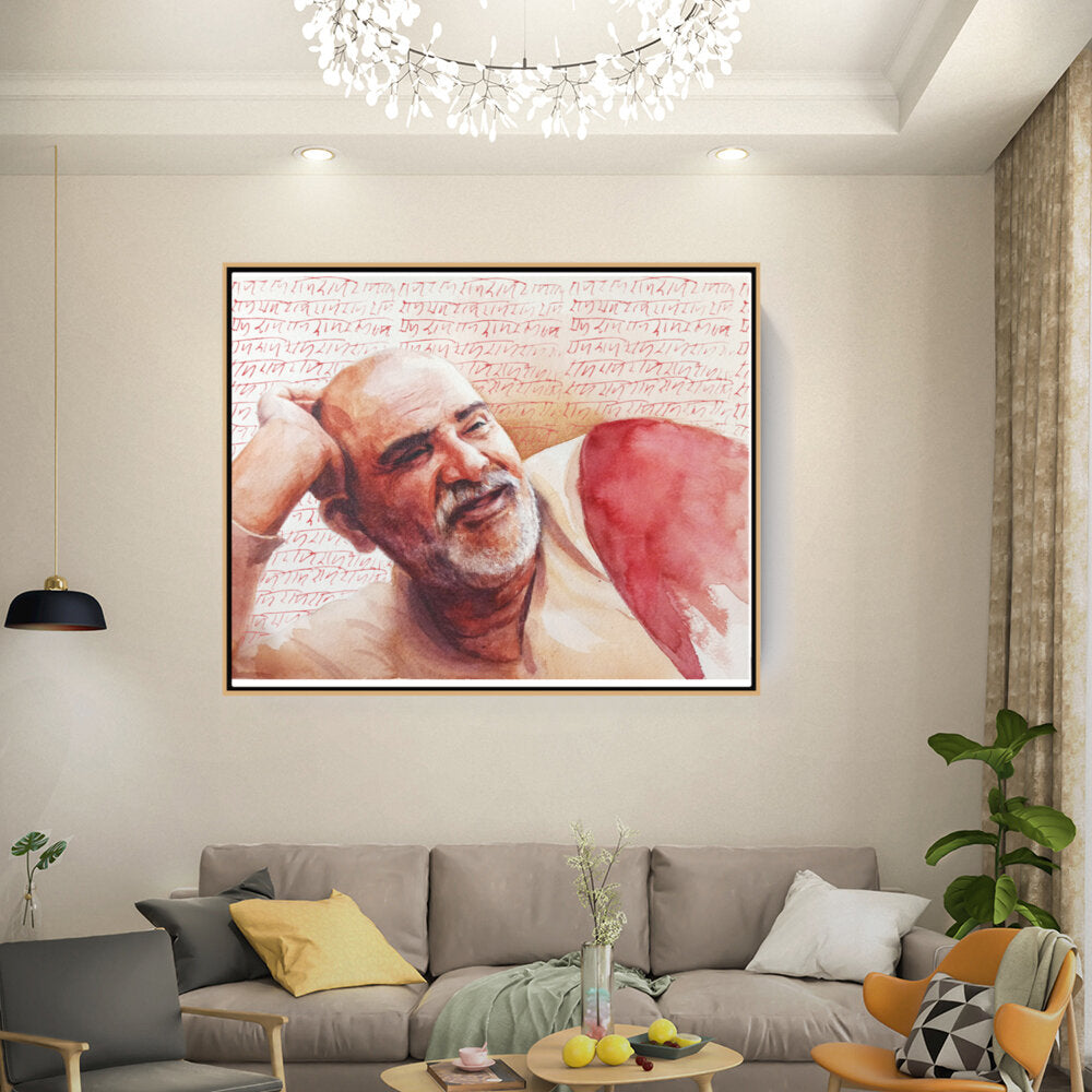 Neem_Karoli_Baba - FLOATING FRAME
