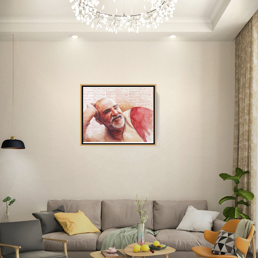 Neem_Karoli_Baba - FLOATING FRAME