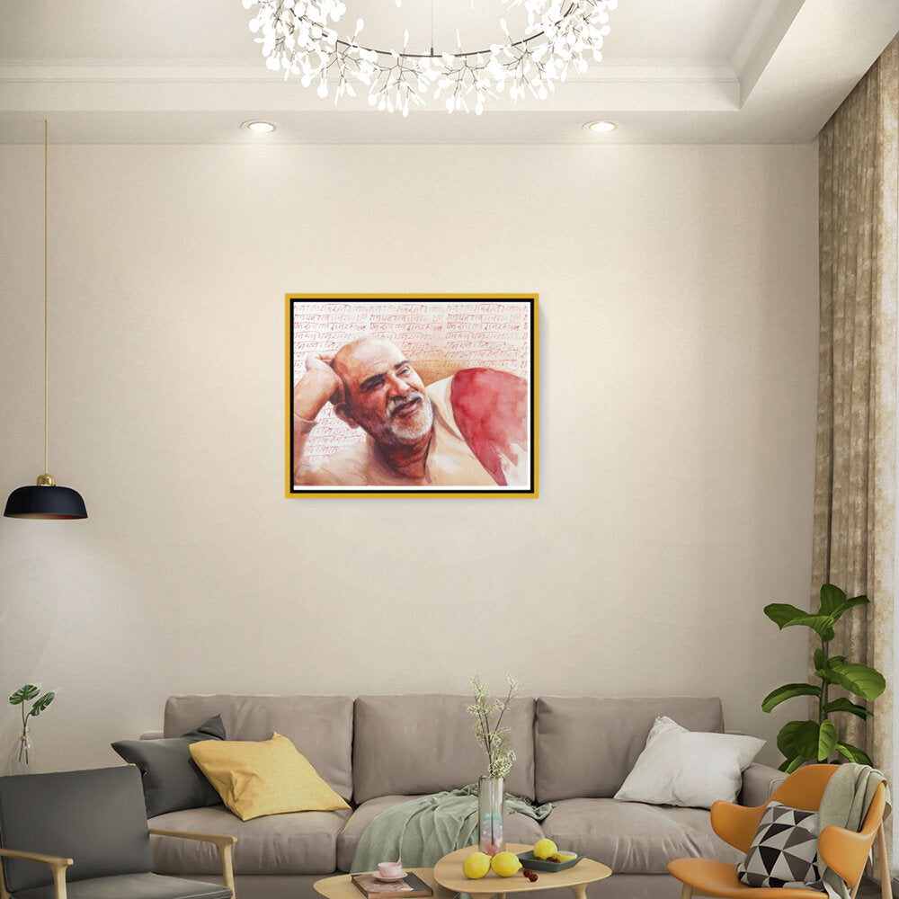 Neem_Karoli_Baba - FLOATING FRAME