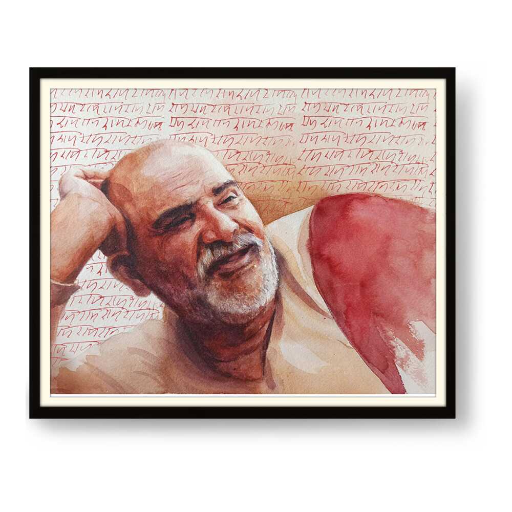 Neem_Karoli_Baba - WALL MOUNT FRAME
