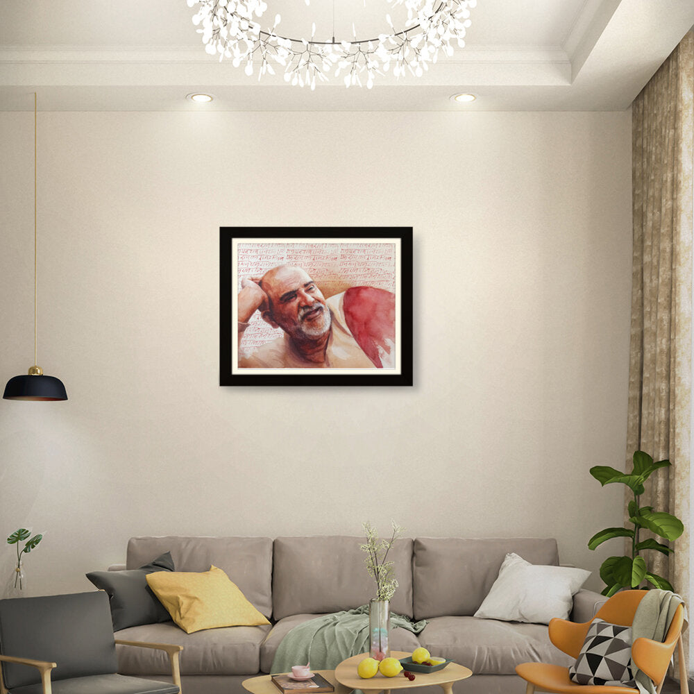 Neem_Karoli_Baba - WALL MOUNT FRAME