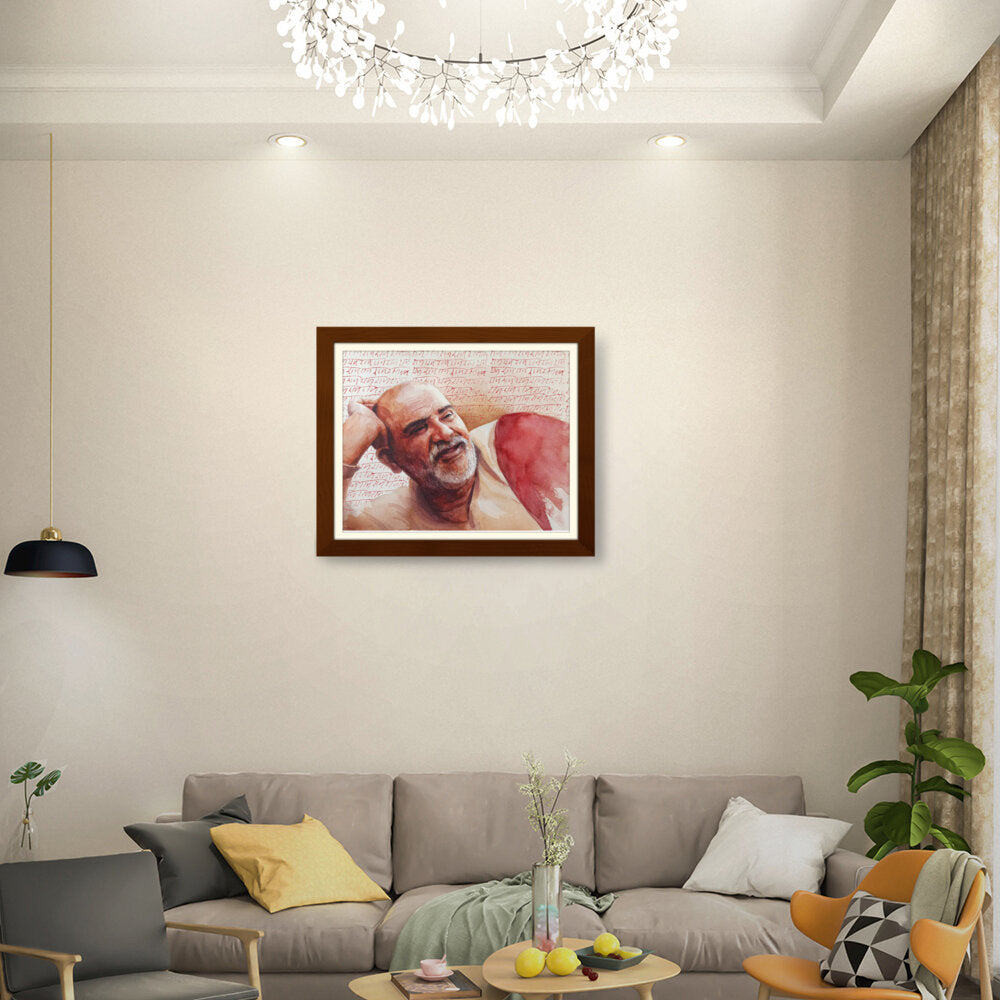 Neem_Karoli_Baba - WALL MOUNT FRAME