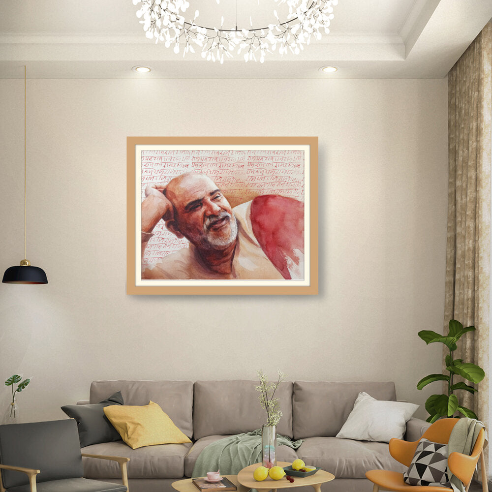 Neem_Karoli_Baba - WALL MOUNT FRAME