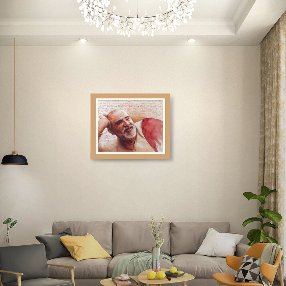 Neem_Karoli_Baba - WALL MOUNT FRAME
