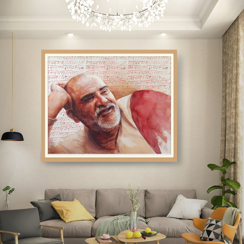 Neem_Karoli_Baba - WALL MOUNT FRAME