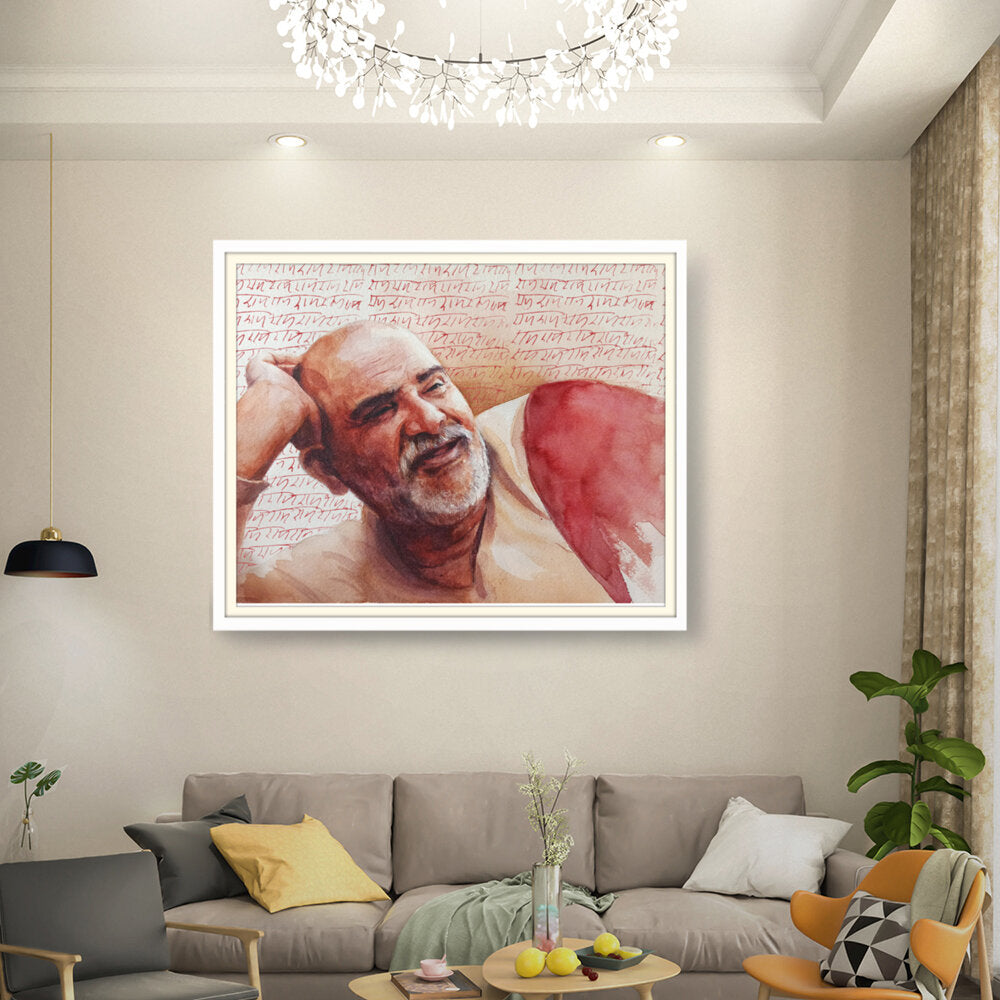Neem_Karoli_Baba - WALL MOUNT FRAME