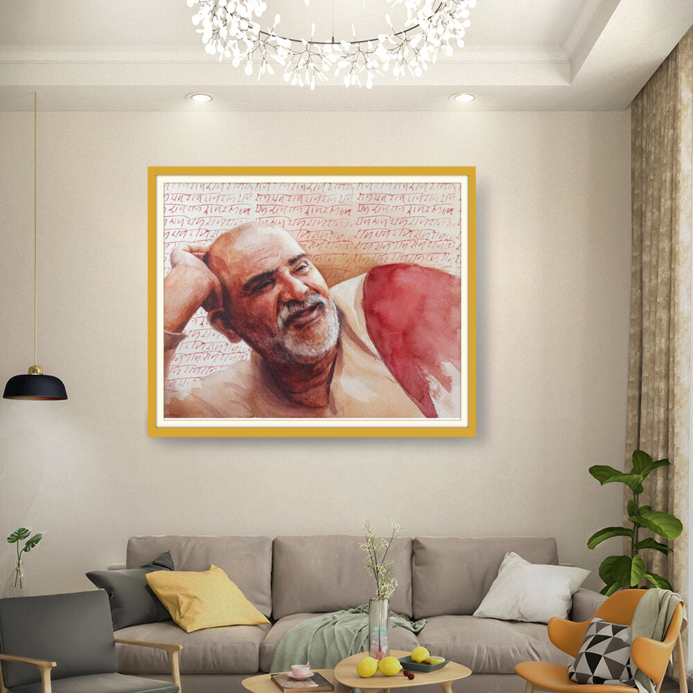 Neem_Karoli_Baba - WALL MOUNT FRAME