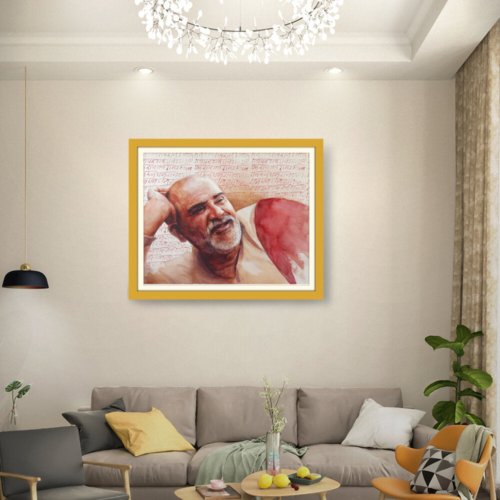 Neem_Karoli_Baba - WALL MOUNT FRAME