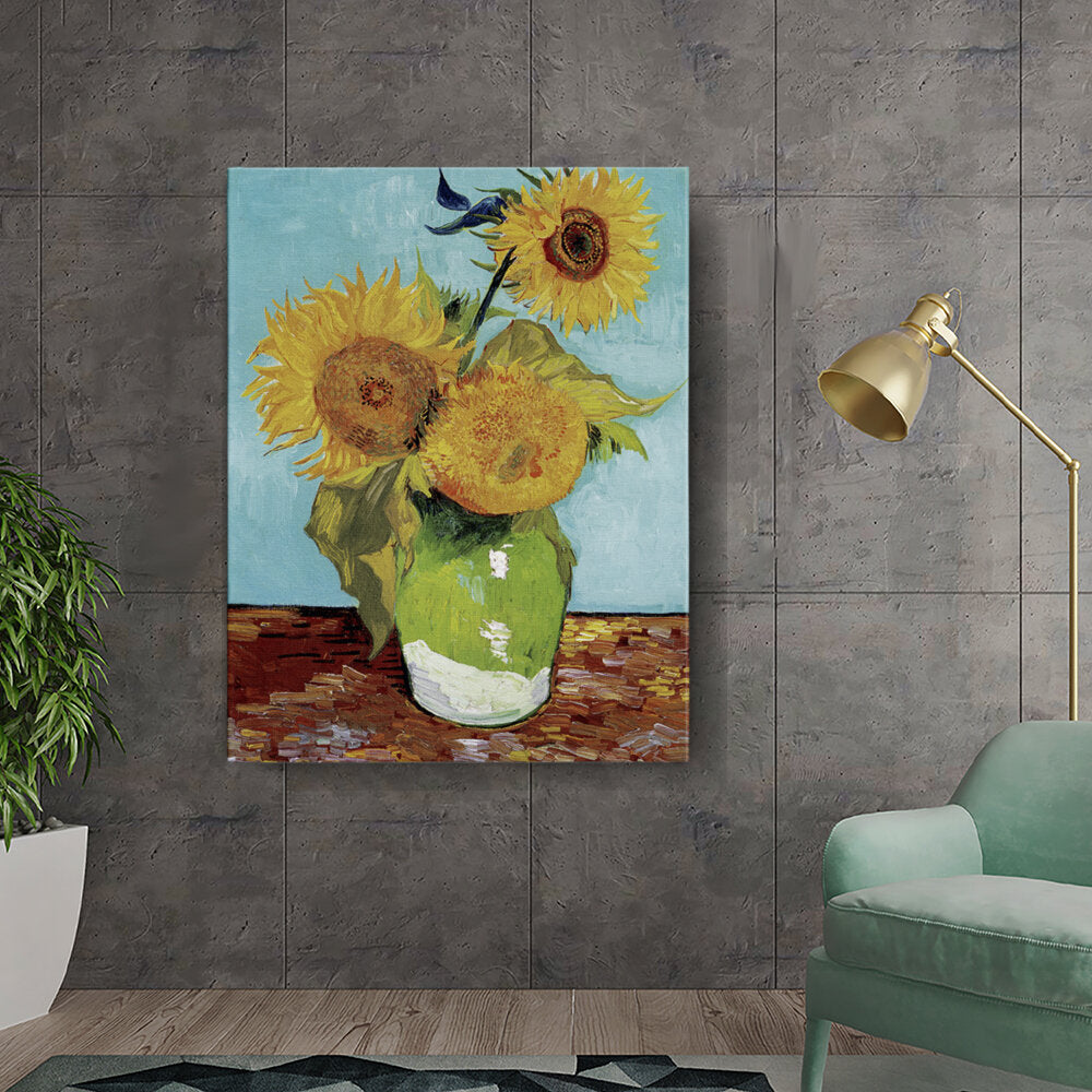 Sunflowers In A Vase