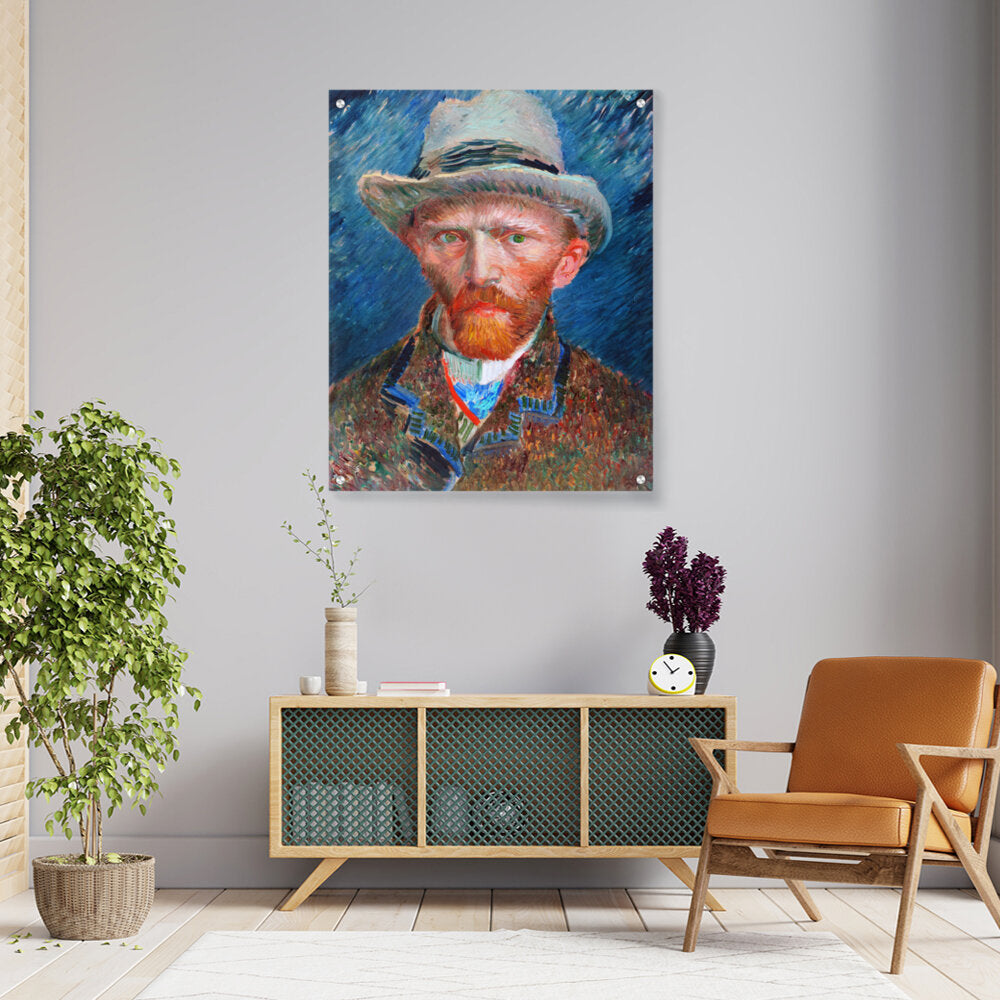 026_VanGogh_Self_Portrait - Acrylic Wall Photo