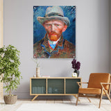 Artist10 - Art - 026_VanGogh_Self_Portrait - Acrylic Wall Photo