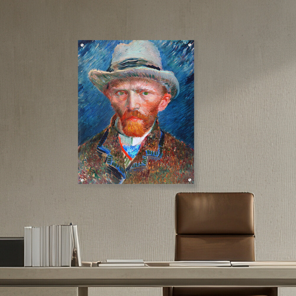 026_VanGogh_Self_Portrait - Acrylic Wall Photo