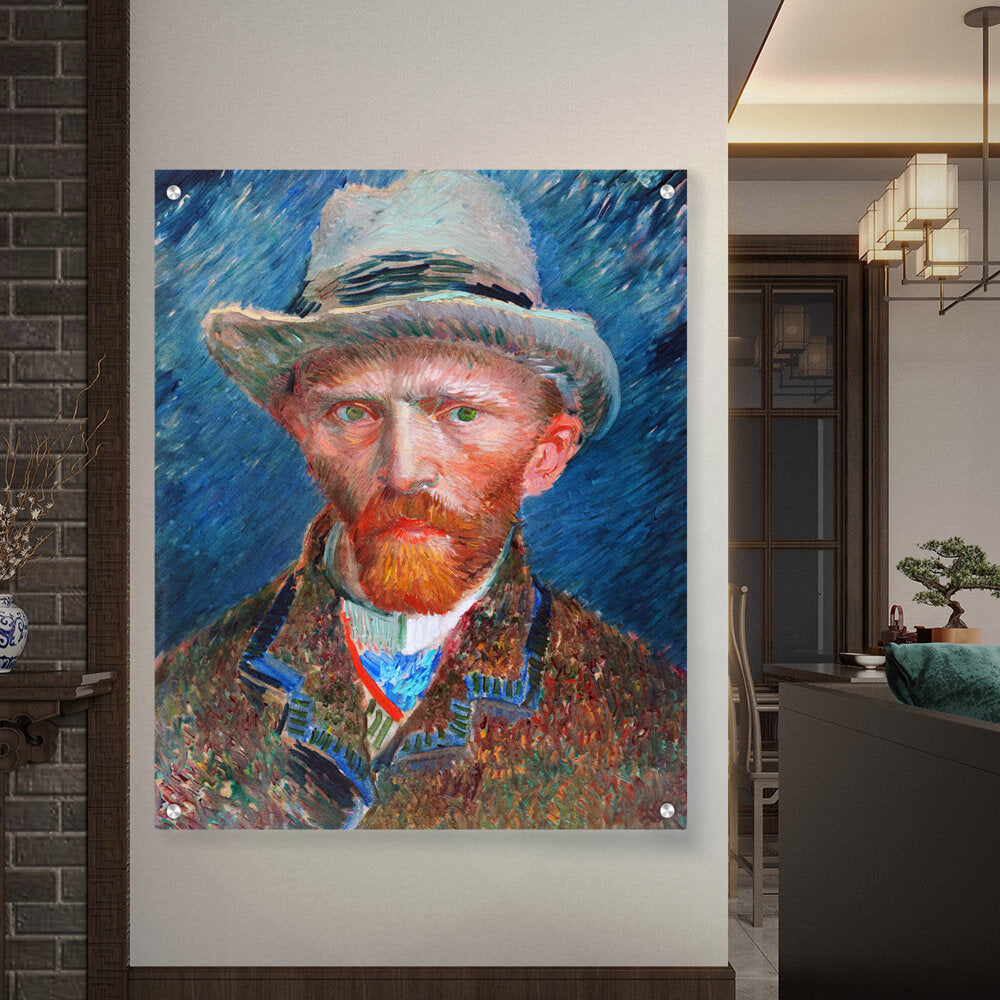 026_VanGogh_Self_Portrait - Acrylic Wall Photo