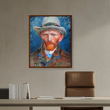 026_VanGogh_Self_Portrait - Framed Canvas