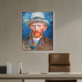 026_VanGogh_Self_Portrait - FLOATING FRAME