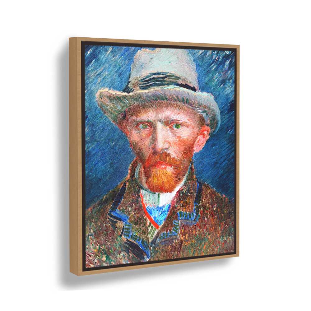 026_VanGogh_Self_Portrait - FLOATING FRAME