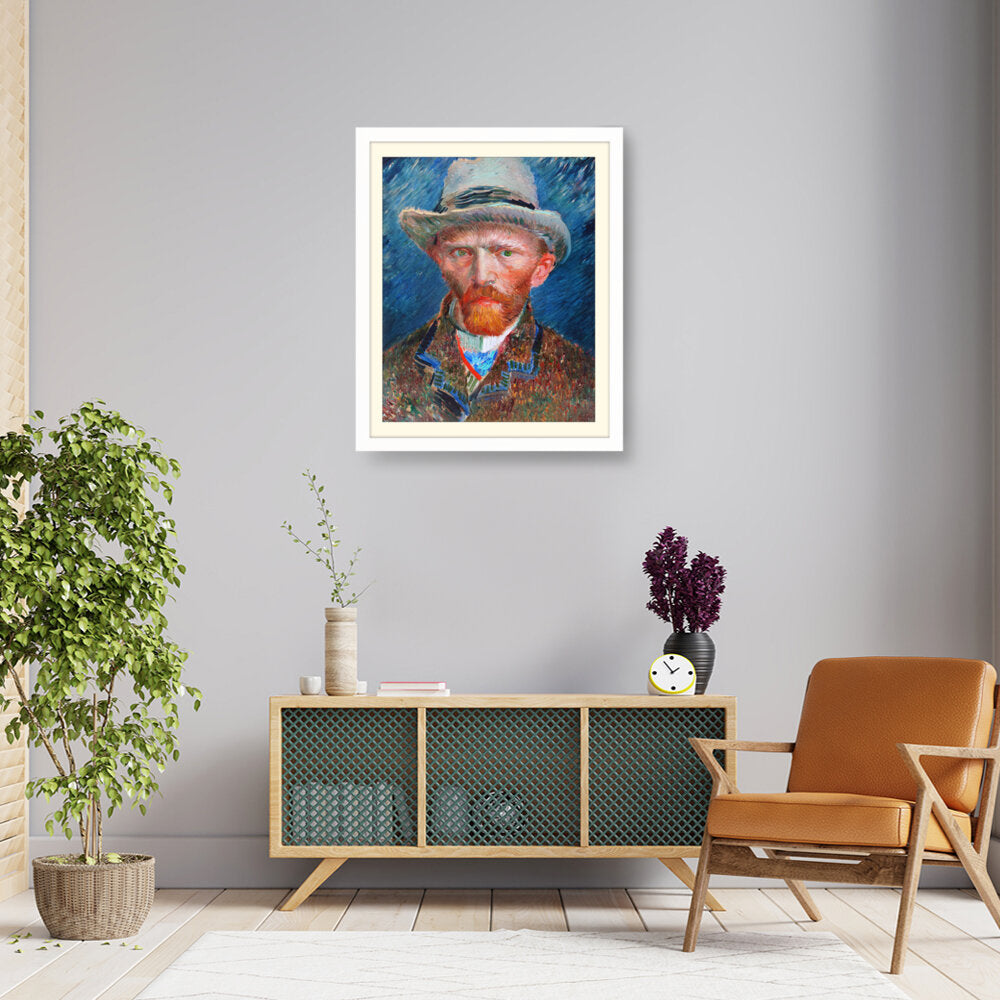 026_VanGogh_Self_Portrait - WALL MOUNT FRAME