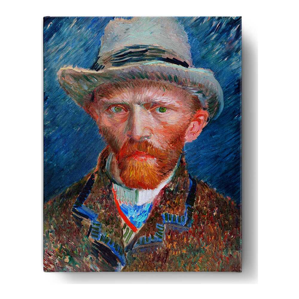 026_VanGogh_Self_Portrait - Wall Canvas