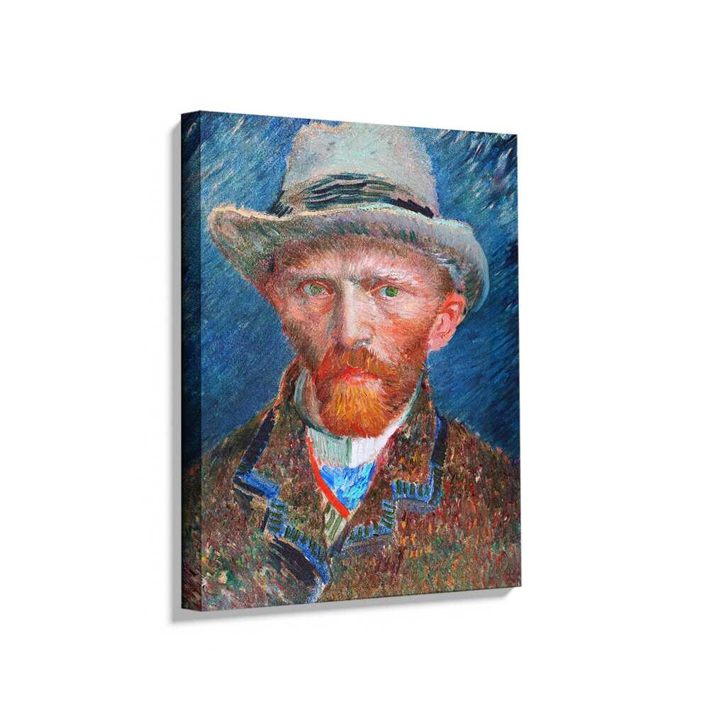 026_VanGogh_Self_Portrait - Wall Canvas