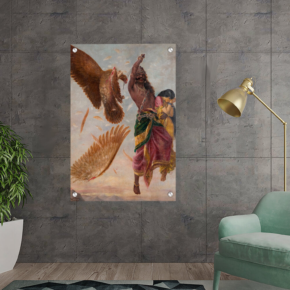 Jatayu Ravan Sita_RRV - Acrylic Wall Photo