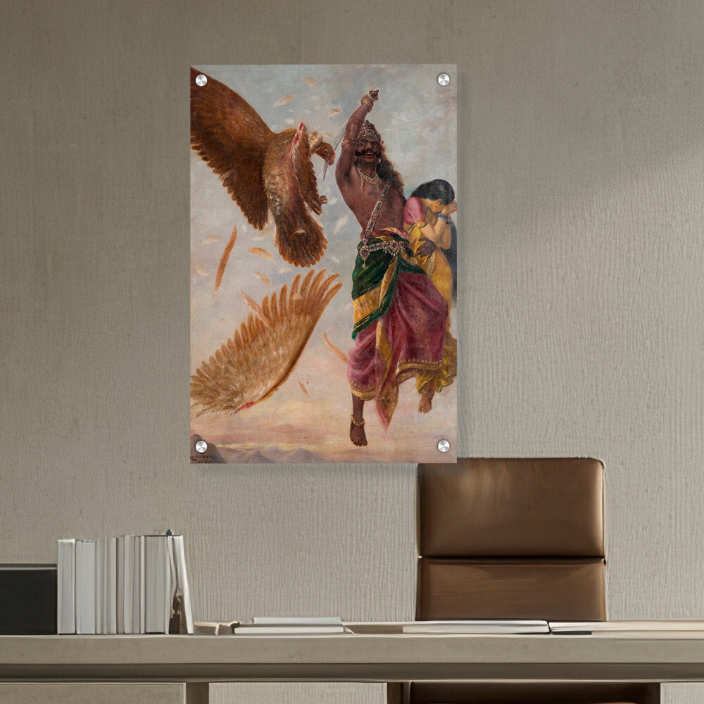 Jatayu Ravan Sita_RRV - Acrylic Wall Photo