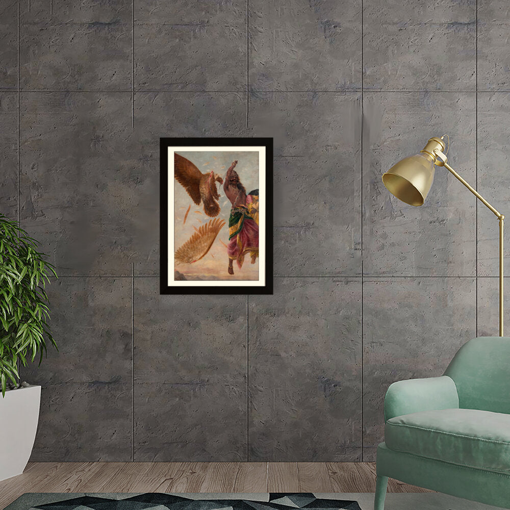 Jatayu Ravan Sita_RRV - WALL MOUNT FRAME